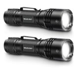 GearLight TAC LED Flashlight Pack – 2 Super Bright, Compact Tactical Flashlights with High Lumens for Outdoor Activity & Emergency Use – Gifts for Men & Women