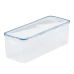 LocknLock Pantry Bread Box with Divider, 21.1-Cup, Clear